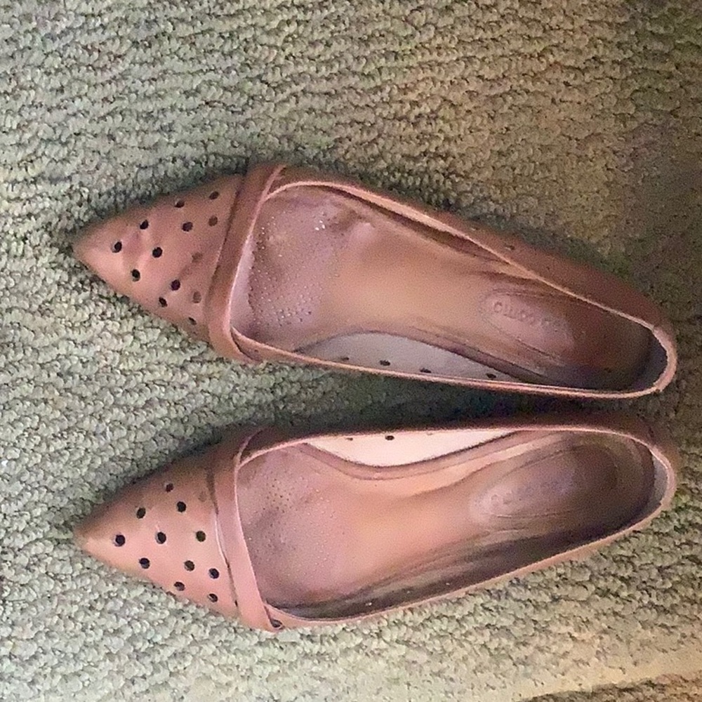 Corso Como leather flats, size 7. All leather inside and out breathable.